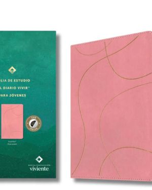 Biblia de Estudio Diario Vivir para jóvenes (Rosa)