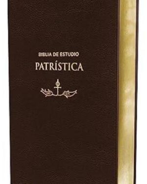 Biblia de Estudio Patrística Reina Valera Revisada (Leathersoft Marrón)